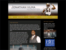 Tablet Screenshot of jonathanvilmafoundation.org